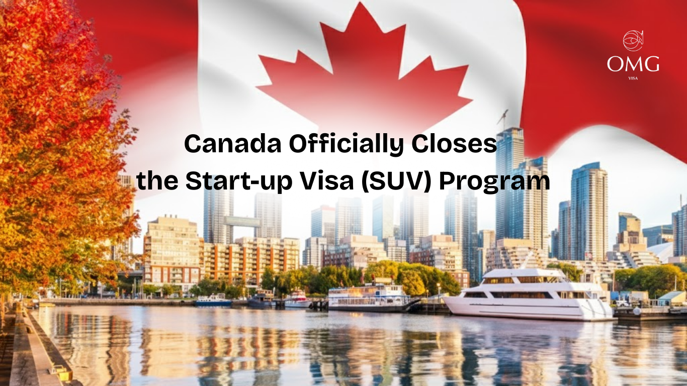 Canada chính thức đóng cửa chương trình Start-up Visa (SUV)